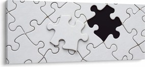 Tablou cu puzzle (120x50 cm)