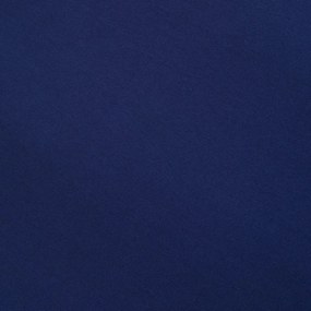 Cearceaf albastru închis din bumbac percal cu elastic 185x200 cm Cotton Percale – Bianca