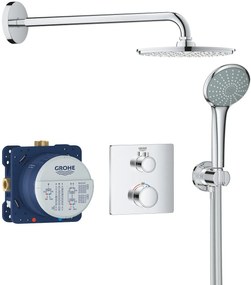 Grohe Grohtherm set de duș ascuns cu termostat StarLight Chrome 34734000