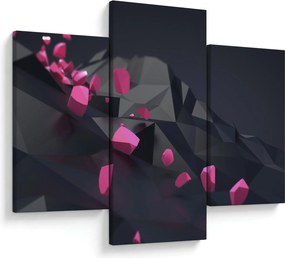Tablou 3D abstracție (90x60 cm)