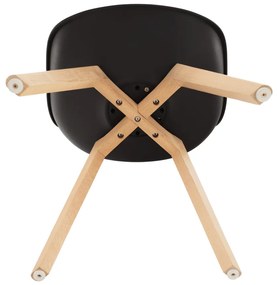 Scaun de sufragerie Balea (maro închis). 1029456