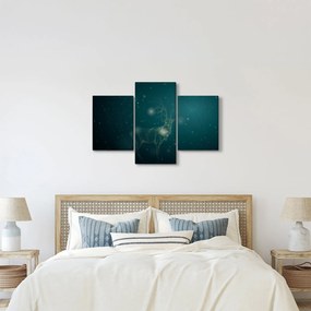 Tablou - Cerb magic noaptea (90x60 cm)