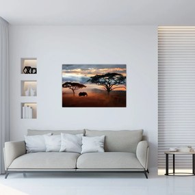 Tablou - Parcul Național Serengeti, Tanzania, Africa (90x60 cm)