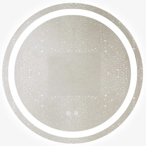 Oglinda Led Rotunda, 70cm, Functie Dezaburire, EsnJ05