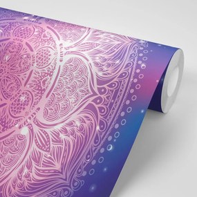 Tapet autoadeziv Mandala indiană cu fundal galactic