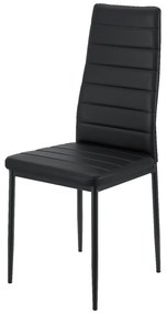 Jusky Set de sufragerie Dalya - negru