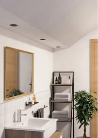 Eglo 902251 - Set 3x spoturi LED BARRANCO pentru baie, 1xGU10/4,5W/230V, IP44, negru