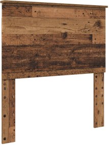 vidaXL Tăblie cap cu headboard Lemn Vechi 90 cm Lemn compozit