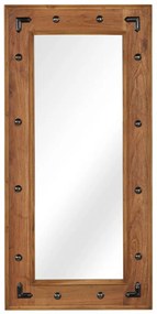 Oglinda, 50 x 110 cm, lemn masiv de acacia 1, 50 x 110 cm