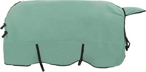 vidaXL Pătură pentru cai Verde special Poliester
