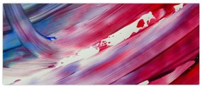 Tablou - culorile rozalbaste (120x50 cm)