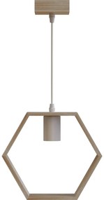 Aigostar - Lustră LED din pin pe cablu 1xE27/9W/230V 2200K