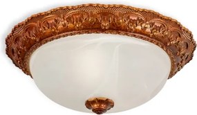 Brilagi - Lampă de tavan FRESCO 2xE27/40W/230V Ø 30 cm aurie