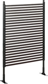 Outsunny Gard Modular Autoportant pentru Grădină din Oțel, 93x22x150 cm, Maro | Aosom Romania