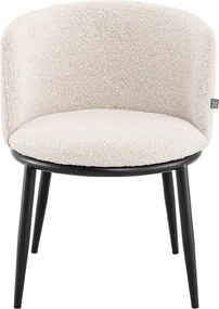 Set de 2 scaune LUX Filmore Boucle cream