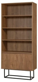 Bibliotecă Rea Black and Walnut