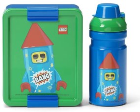 Cutie de gustări pentru copii cu sticlă Rocket – LEGO®