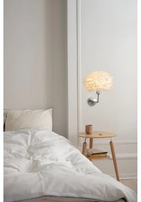 Aplică de perete argintie fără abajur din metal Santé – UMAGE