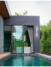 Aplica perete ambientala de exterior IP54 NERO alba NVL-910042