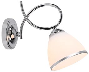 Brilagi - Aplică de perete FRED 1xE27/60W/230V crom lucios