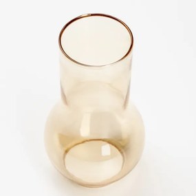 Abajur de rezervă din sticlă pentru aplică TAVERN/COTTAGE E14 210x110 mm maro