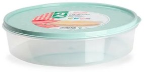 Doză rotundă din plastic, 2 l