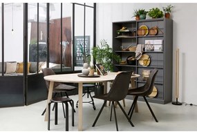 Masă dining extensibilă WOOOD Lange, ⌀ 120 cm