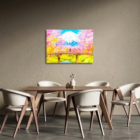 Tablou - Cuplu pictat, acuarelă (70x50 cm)