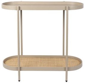 Masă consolă bej 39x85 cm Amaya – White Label