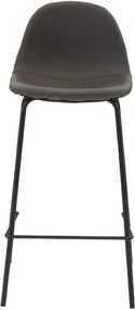 Scaun de Bar Zara - Metal Maro Inchis Lungime(45 cm) x Latime(45 cm) x Inaltime(86.5 cm)
