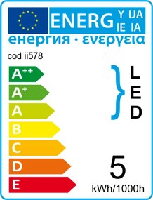 BEC LED E27 A55 ILUMINARE 260 GRADE 5W