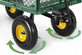 Cărucior de grădină 3in1 capacitate de încărcare până la 200 kg