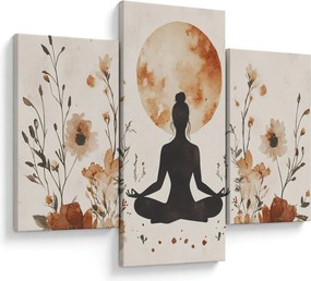 Tablou - Yoga Portocalie (90x60 cm)