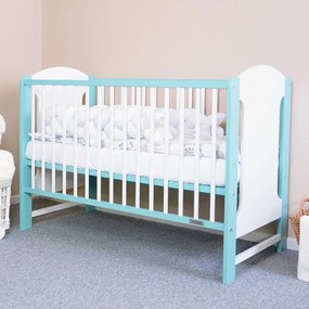 New Baby Crib Elsa, alb-mint