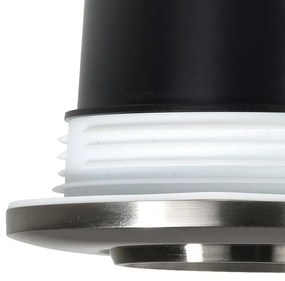 Spot incastrabil pentru baie IP44 Umberto nickel