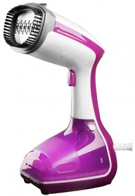 Aparat de calacat vertical cu aburi Oliver Voltz OV51051A, 1000W, 280 ml, 10g/min, Alb/Roz