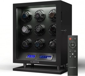 Klarstein Verdon 9, dispozitiv de întors ceasuri, pentru 9 ceasuri, 3 moduri, 5 viteze, LED, telecomandă