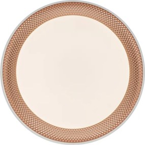 Brilliant - Plafonieră LED dimabilă WALDO LED/36W/230V alb/aur roz + telecomandă