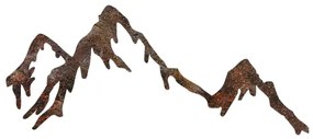 Decorațiune de perete 45x70 cm metal munte