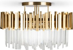 BRILAGI - Plafonieră VERVE 6xE14/40W/230V Ø 60 cm aurie