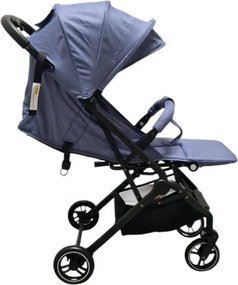 Carucior sport ultracompact pentru copii BABY CARE 311 Transformabil in troller, Spatar reglabil in 3 trepte, Pozitie somn, Albastru