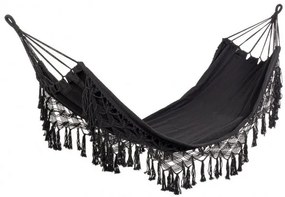 Hamac negru, 100x200 cm, Eldoris, Yes