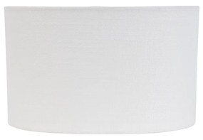 Abajur oval din in alb 25/16/15