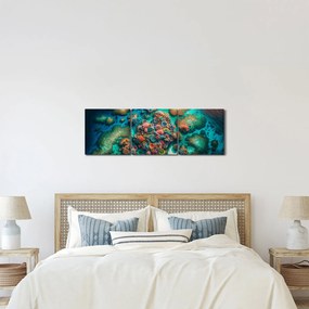 Tablou - Priveliște spre mare (cu ceas) (90x30 cm)