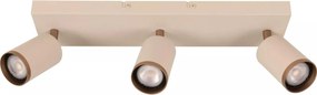 Lucide 53914/03/41 - Lampă spot REGINA 3xGU10/50W/230V bej
