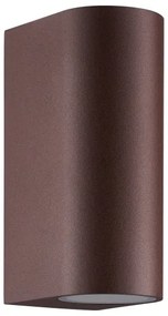 Aplică de exterior Nordlux DION 2xGU10/25W/230V IP44 ruginiu