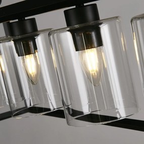Lustra suspendata metal stil industrial decorativ Belle 5L