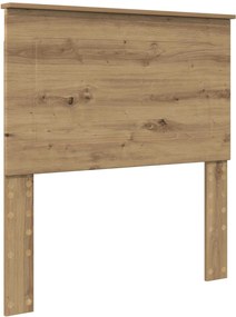 vidaXL Tăblie cap Stejar Artizanal 75 cm Lemn compozit