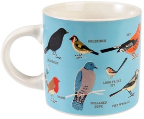 Cană albastră-crem din ceramică 350 ml Garden Birds – Rex London