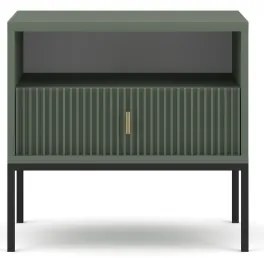 Noptieră SUE verde/negru